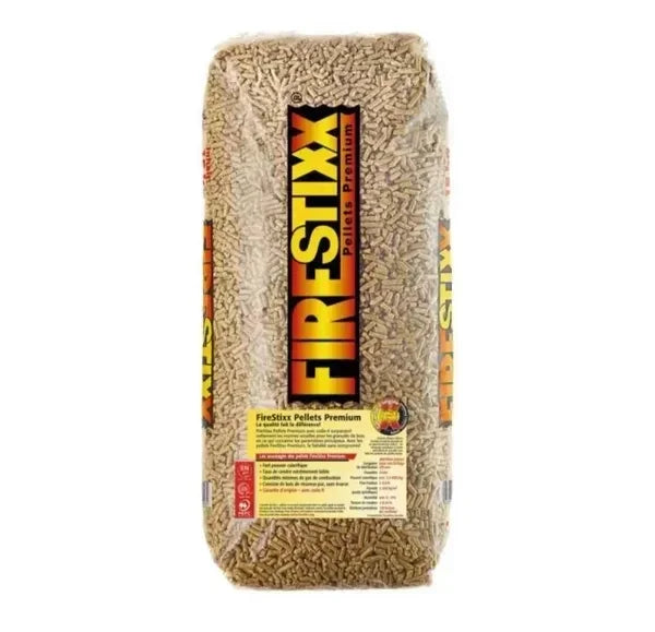 1 BANCALE FIRESTIXX Pellet Firestixx Premium A1 En Plus In Abete in 72 sacchi da 15 Kg