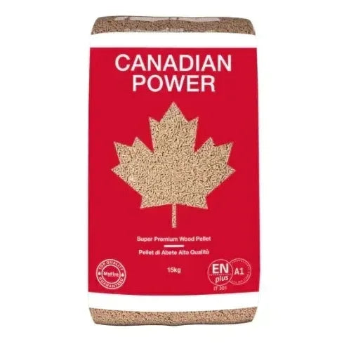 1 BANCALE Bancale Pellet Canadianpower ENplus A1 70 sacchi da 15 kg in abete