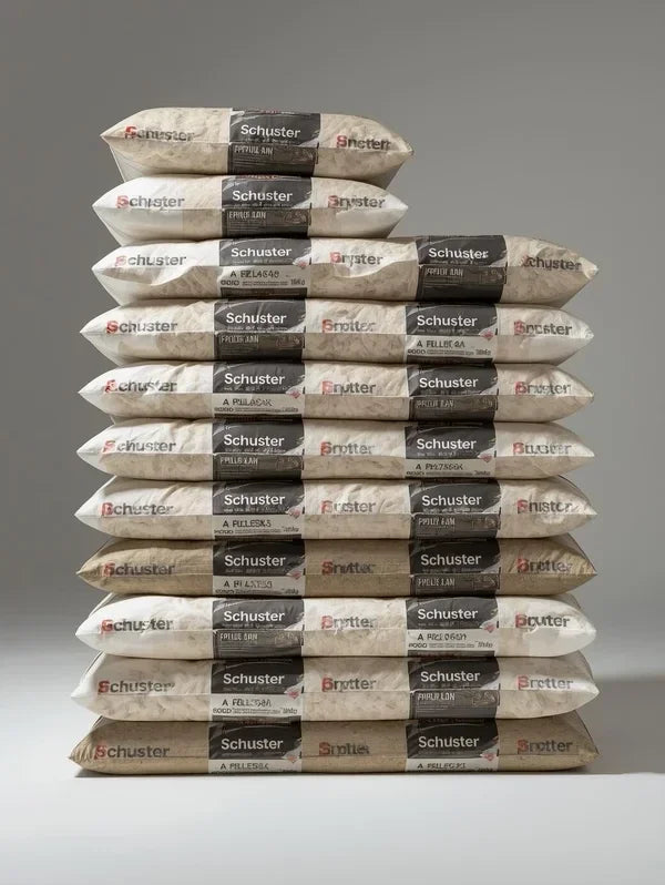 1 BANCALE da 70 SACCHI Pellet Schuster ENplus A1 – 70 sacchi da 15 kg di puro abete